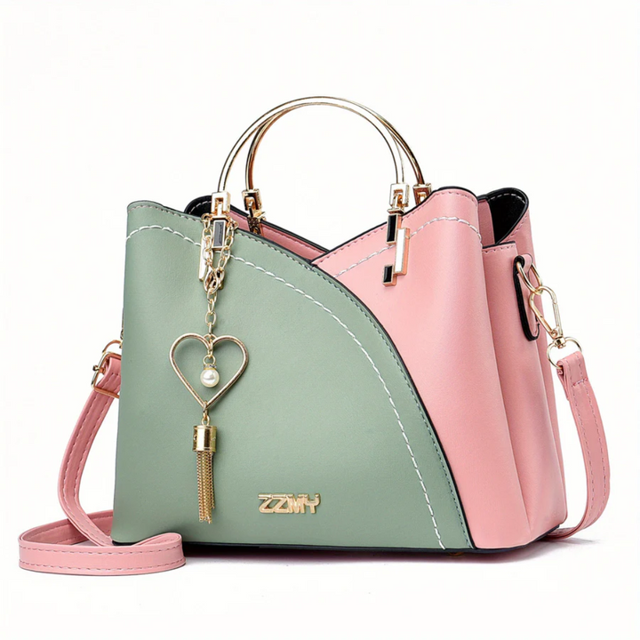 Versatile women's elegant faux leather handbag for any occasion, chic and practical.