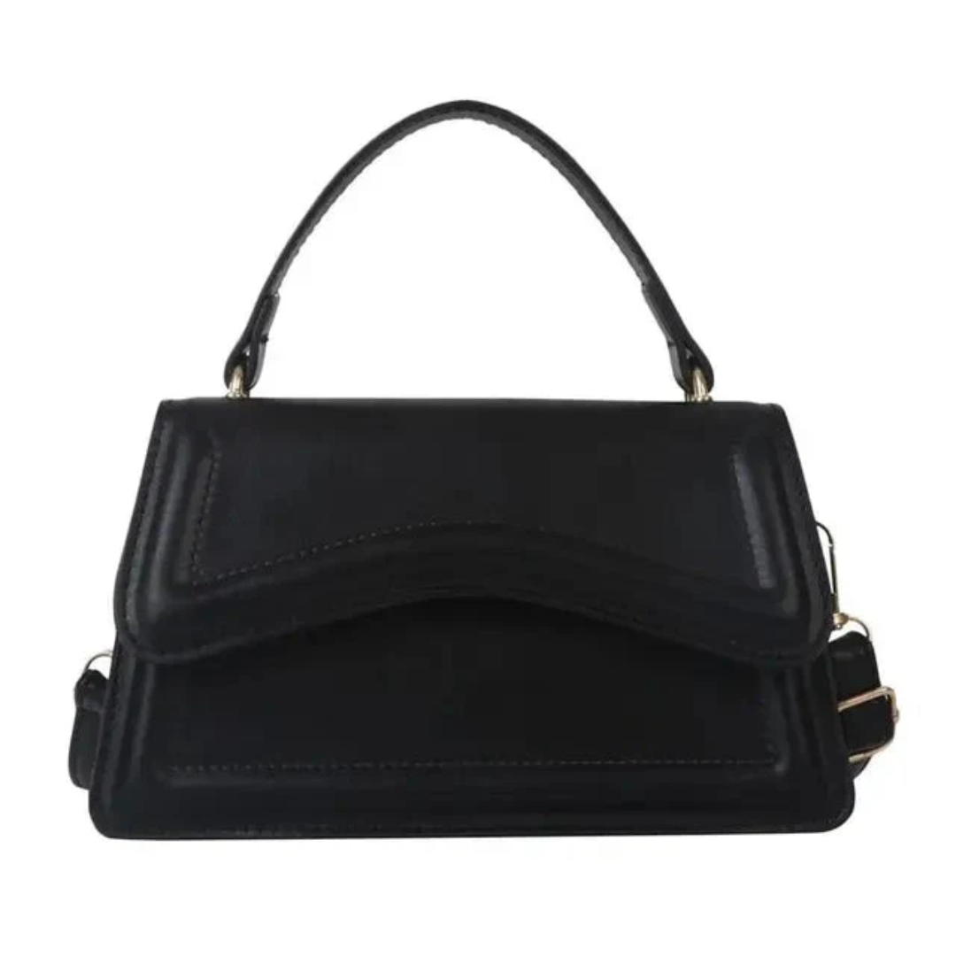LuxeClass women's leather shoulder bag with organizer. Elegant, durable, and versatile everyday handbag for stylish women.