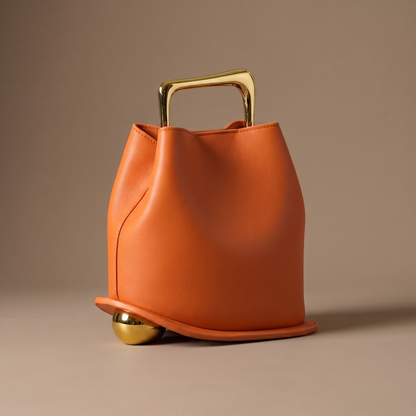 Versatile black PU leather bucket bag, an elegant women's crossbody for everyday style.
