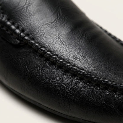Sleek women's slip-on mules. An elegant flat loafer style offering ultimate summer comfort for any outfit.