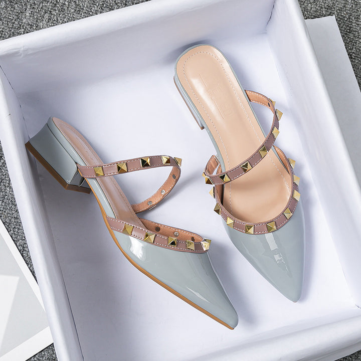 Comfortable Solin slip-on heels for women. Versatile casual footwear, ideal for effortless everyday style.