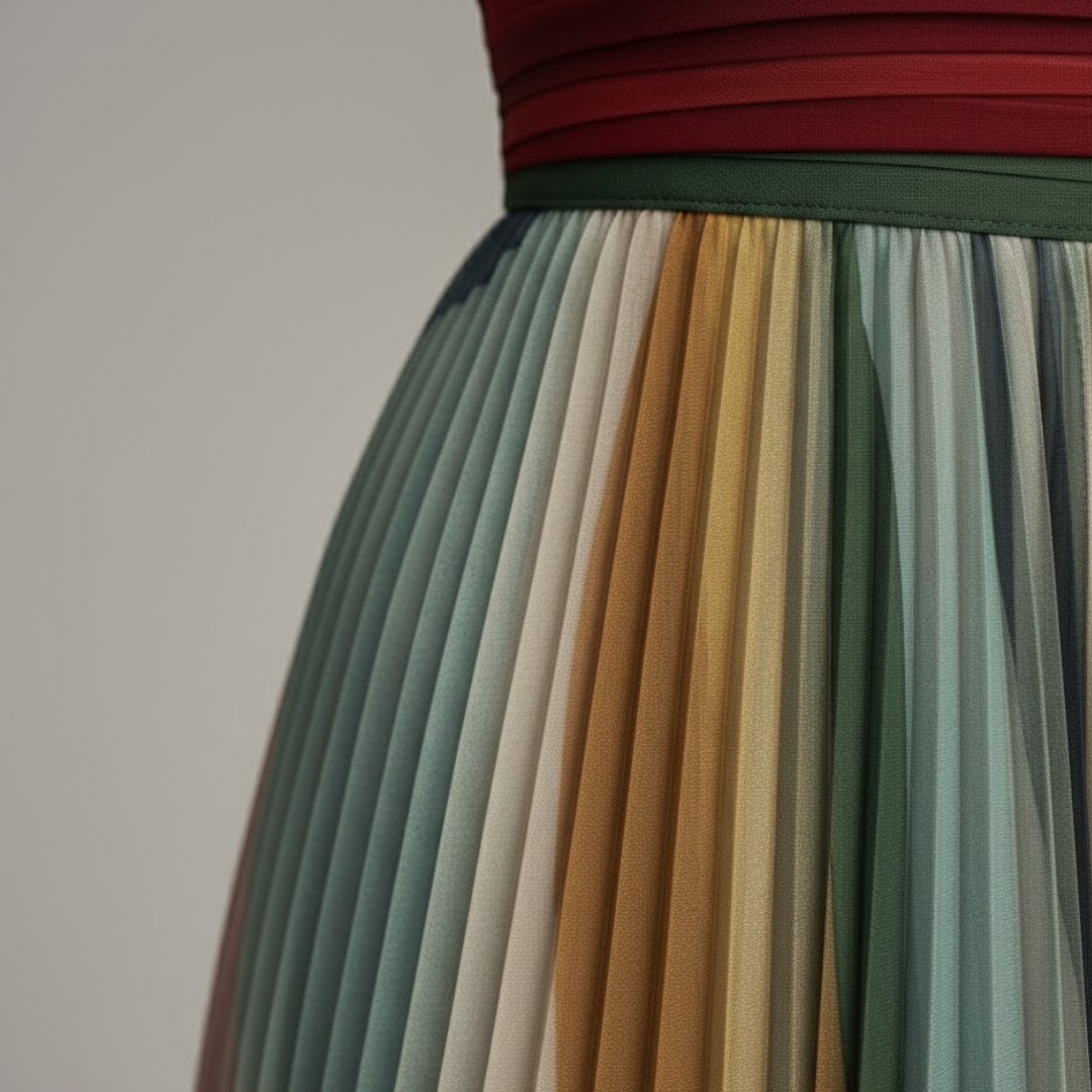 Versatile women's strapless pleated occasion dress, suitable for summer parties or elegant events.