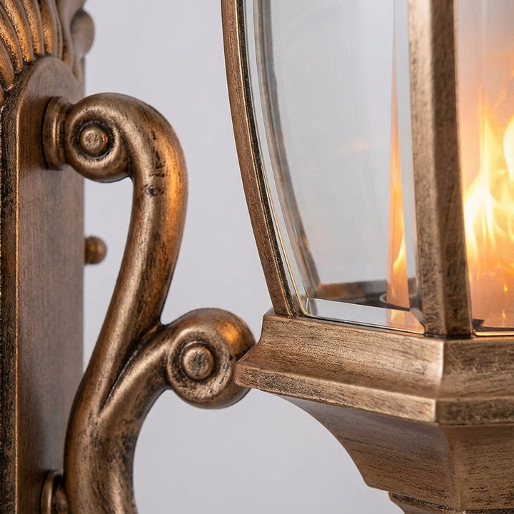 Safe, energy-saving Emberelle LED bulb with realistic flickering flame for unique indoor decorative lighting.