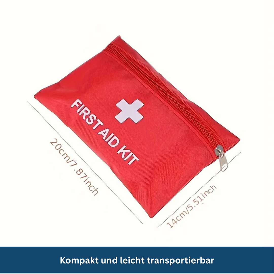 Travel-friendly First Aid Kit, a comprehensive emergency solution for car, hiking, and outdoor activities