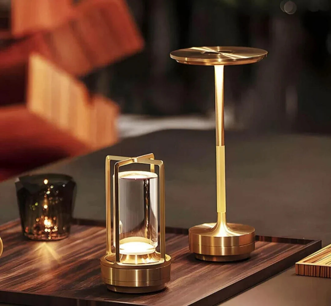 Waterproof portable crystal lamp, perfect for garden lighting, patio ambiance, outdoor decor & cozy evenings.