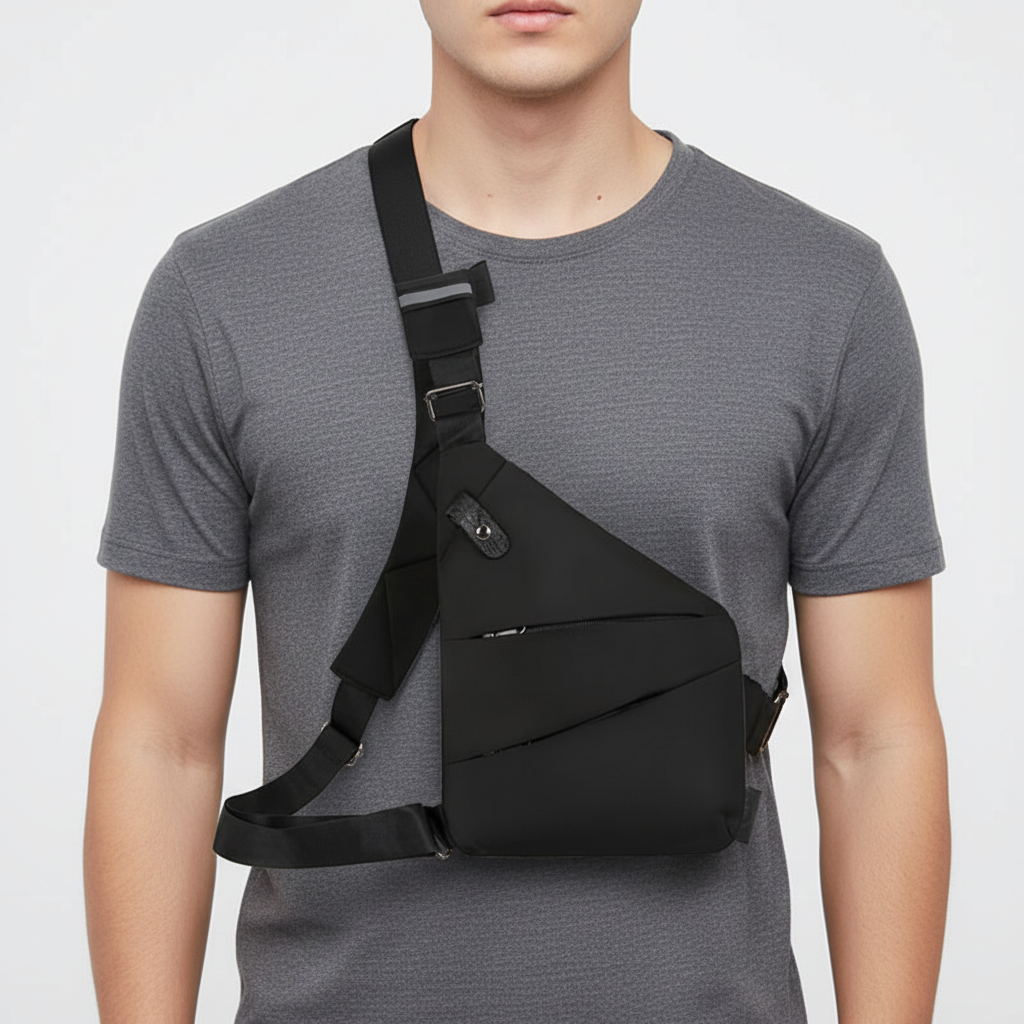 Lightweight ergonomic anti-theft bag, perfect for secure travel and daily essentials.
