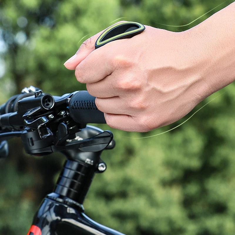 Ergonomic bicycle grips for enhanced cycling comfort and reduced hand fatigue on mountain & road bikes.