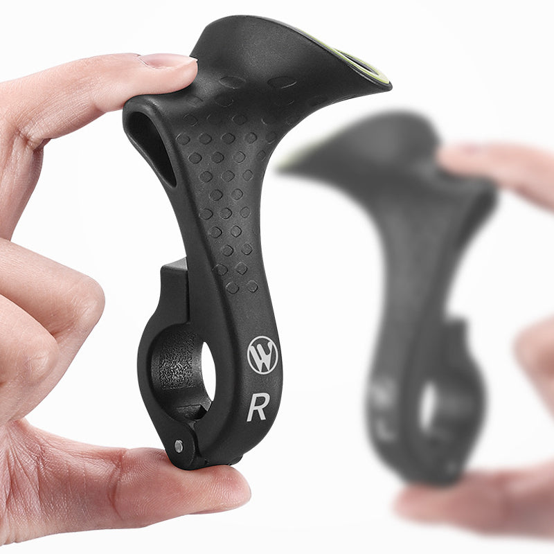 Ergonomic road bike handlebar grips designed for cycling comfort, reducing numbness and improving control.