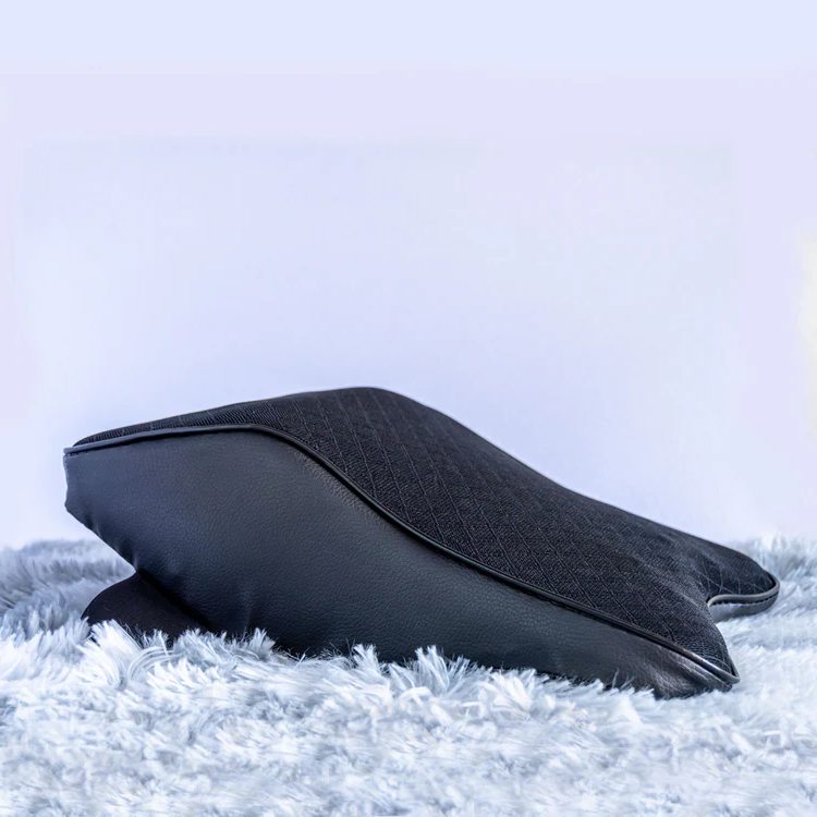 Relieve neck pain while driving with this ergonomic memory foam car seat headrest pillow & support cushion.