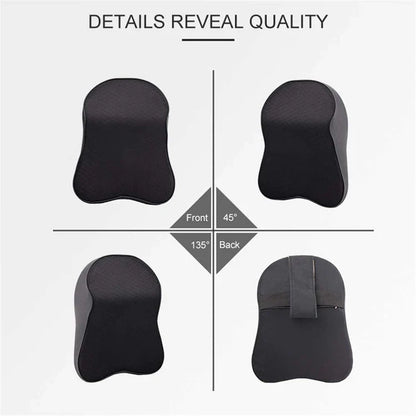 Vehicle interior accessory: ergonomic car seat neck rest cushion for drivers seeking neck pain relief & support.