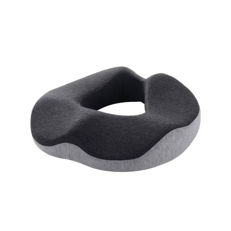 Comfortable ergonomic donut pillow for hemorrhoid pain relief. Perfect seat cushion for office comfort & posture support.