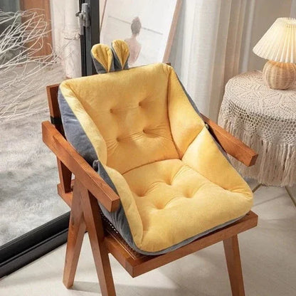 Portable memory foam seat cushion for car seat. Sciatica & tailbone pain relief, ergonomic design for drivers.