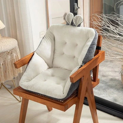 Ergonomic memory foam seat cushion for sciatica & tailbone pain relief, perfect for office chairs & cars.