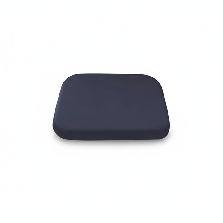 Posture corrector seat cushion with memory foam for ergonomic back & tailbone support. Great for office chairs.