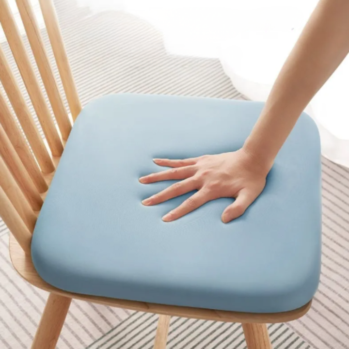 Durable ergonomic seat cushion, built for long-lasting comfort & posture support in various settings.