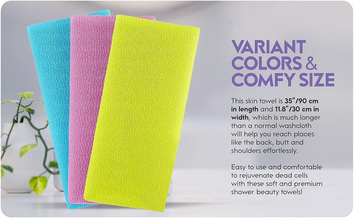 Long-lasting exfoliating body scrub 3-pack, ensuring continuous skin care benefits and renewal.