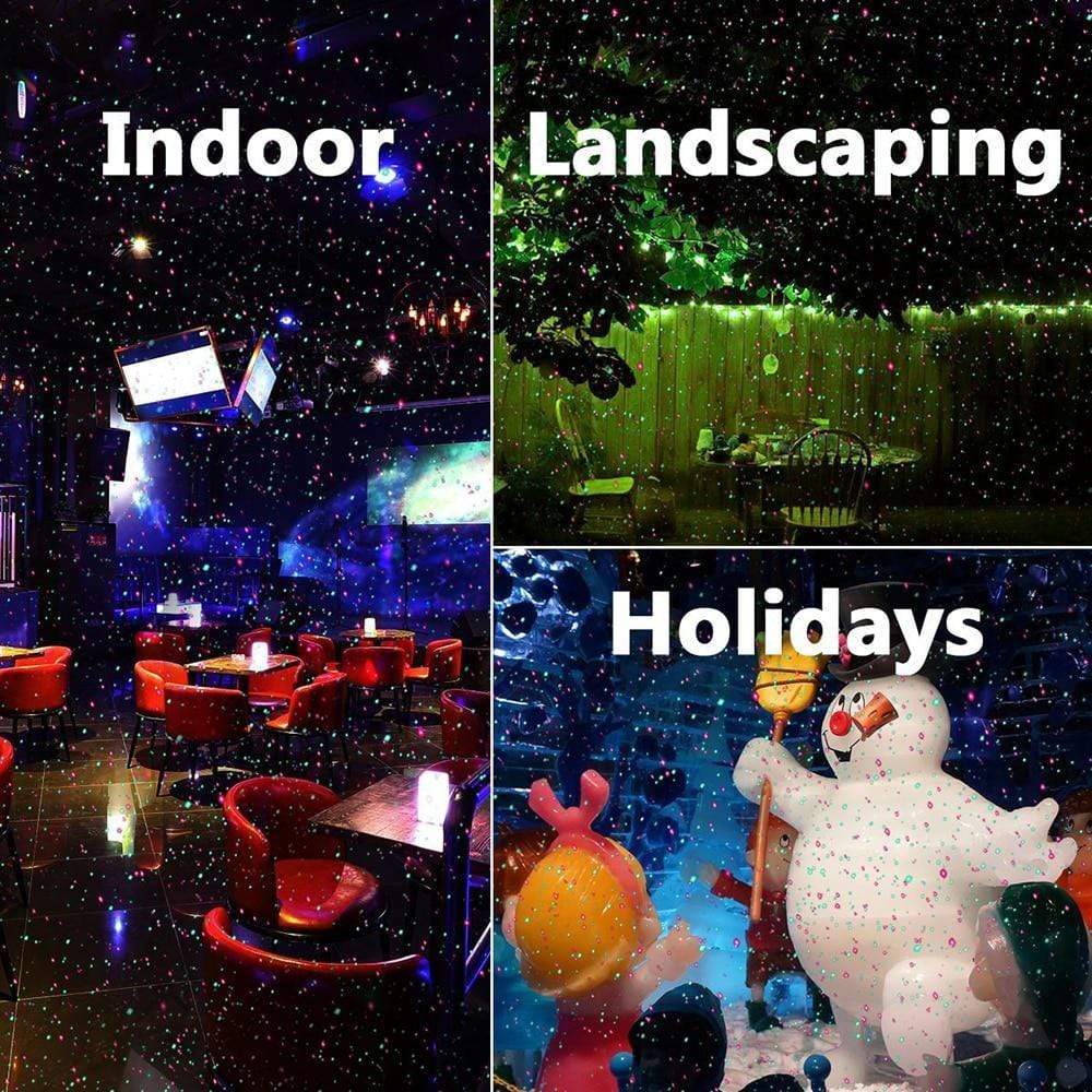 Transform your home with a festive outdoor laser light projector, perfect for enchanting holiday illumination.