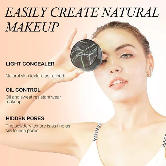 Lightweight Flawless Finish Moisture Cushion CC Cream for smooth application & radiant glow.