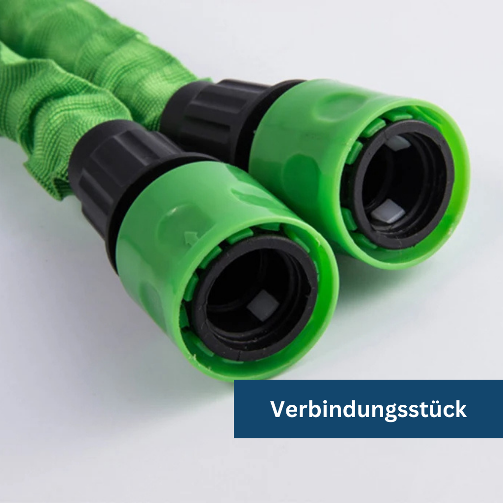 Person holding the lightweight Garden Hose Flexy, demonstrating ease of use for general gardening and watering.