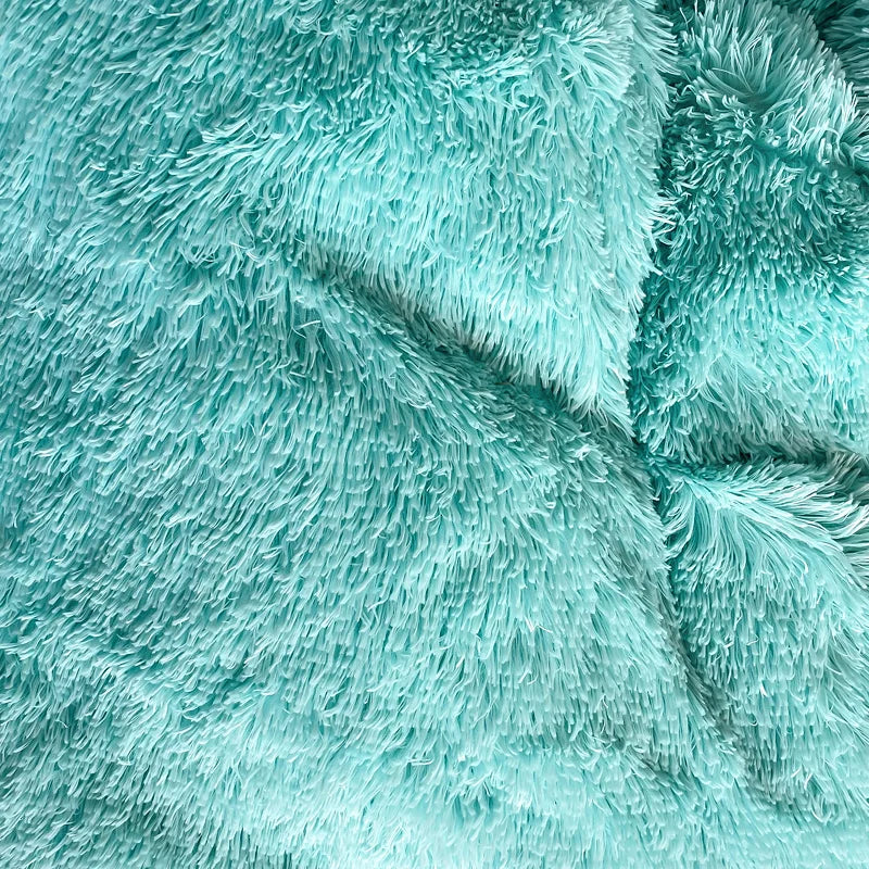 Complete fluffy plush duvet cover bedding set, luxurious, soft & cozy for your bedroom.