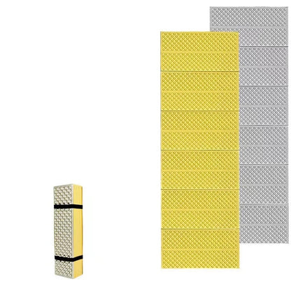 Camping foam sitting pad, waterproof and foldable, providing comfort in any outdoor setting
