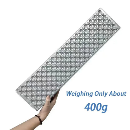 Green foldable foam sitting mat, ideal waterproof camp mat for comfortable outdoor seating