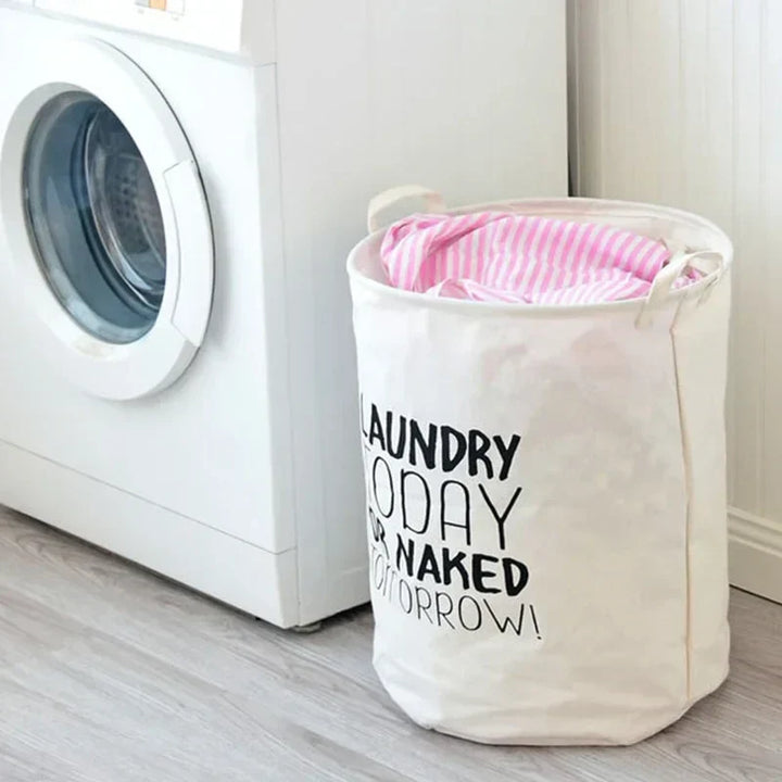 Buy One Get One Free! Space-saving foldable laundry basket & storage bin. Waterproof cotton linen, unisex.