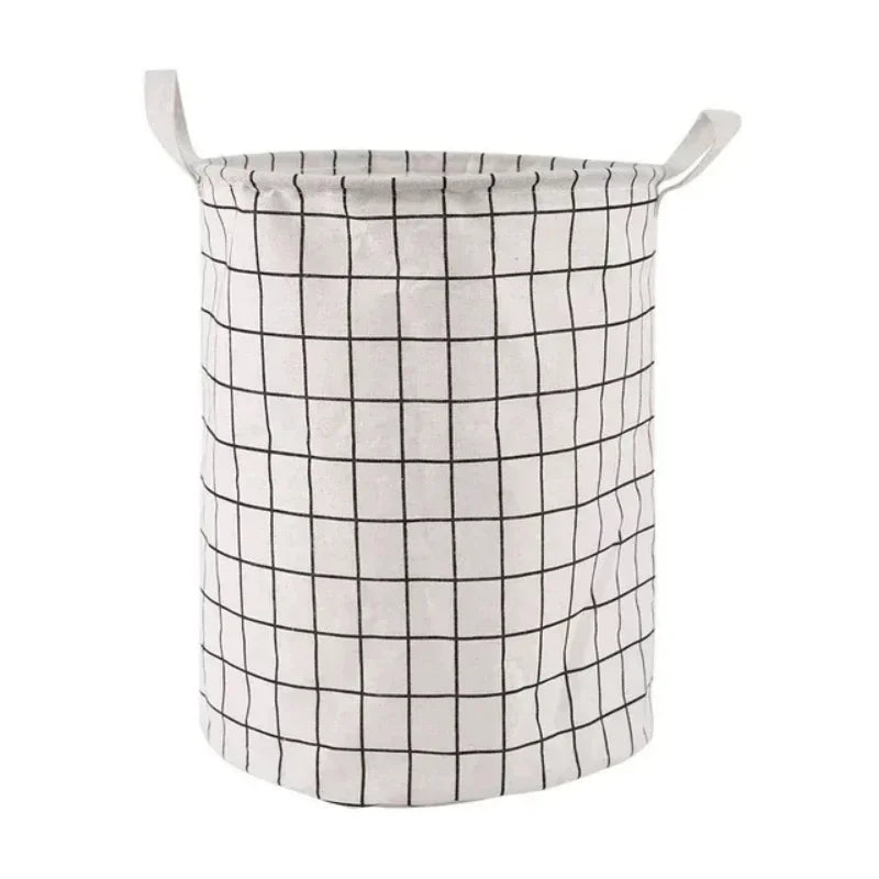 Decorative Liora foldable storage bin & laundry basket. Get one free! Stylish & practical home solution.