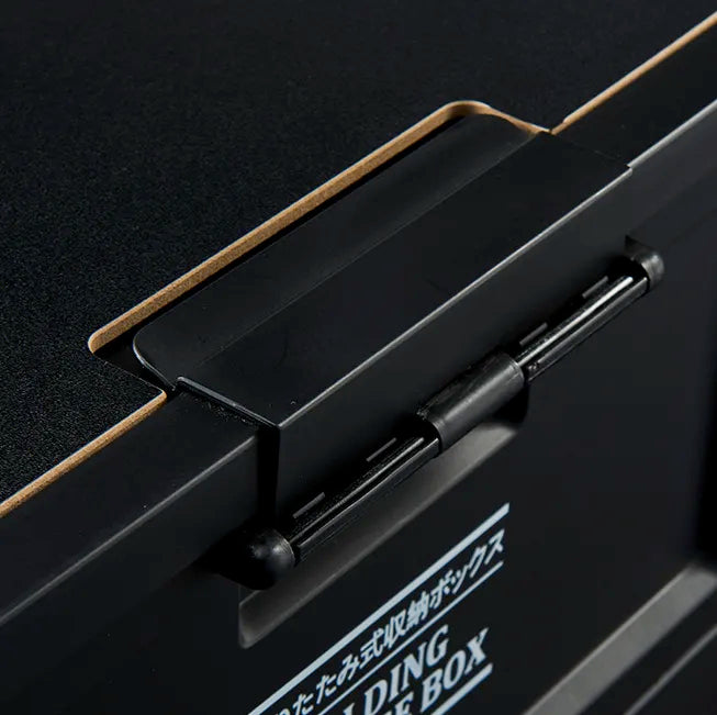 Transformable folding crate with wood lid, dual-purpose storage & table