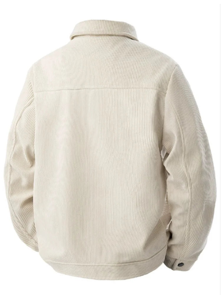 Unisex everyday ribbed jacket, designed for ultimate comfort & style. Versatile outerwear for layering.