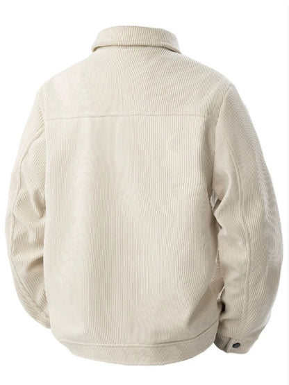 Unisex everyday ribbed jacket, designed for ultimate comfort & style. Versatile outerwear for layering.