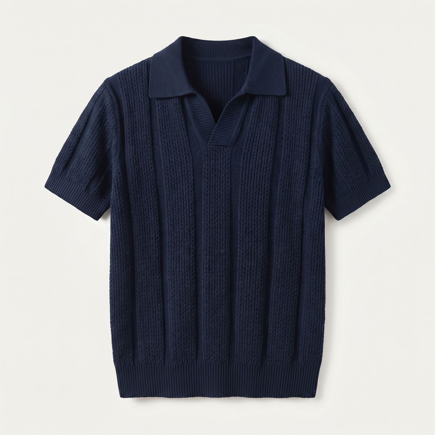 Versatile men's athletic polo shirt, a slim-fit and stylish top perfect for both casual outings and sports.