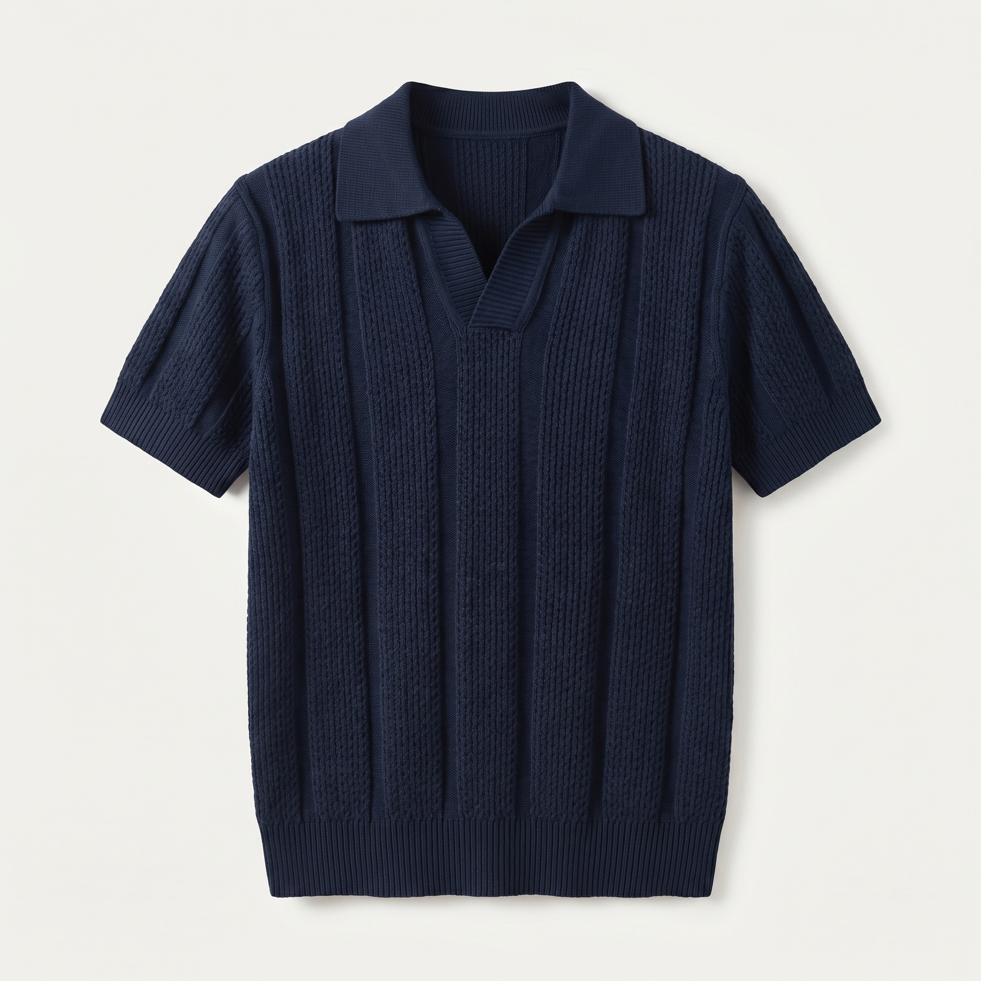 Versatile men's athletic polo shirt, a slim-fit and stylish top perfect for both casual outings and sports.