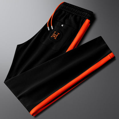 Stylish men's Riviera track suit jacket, featuring a stand-up collar & athletic wear appeal.