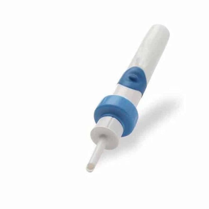 Portable gentle vacuum ear cleaner for personal earwax removal at home or travel. Ensures safe & effective ear care.