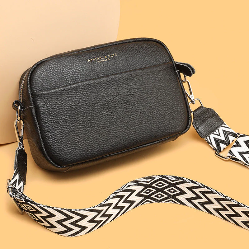 Sophisticated women's genuine leather handbag, a classic Everyday Luxury Tote.