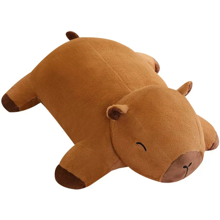 Gift-ready giant capybara plush, a lovable soft toy and comfort buddy for any occasion.