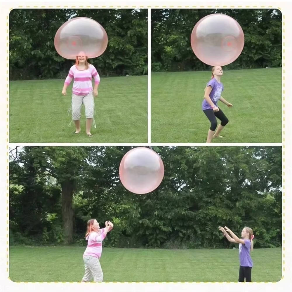 Unisex Giant Jelly Balloon Ball set (3 count) – durable, portable outdoor & pool toy for active kids and summer play.