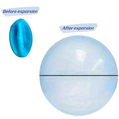 Multicolor Giant Jelly Balloon Balls (3-pack), a durable and portable toy for active kids, ideal for outdoor & pool fun.