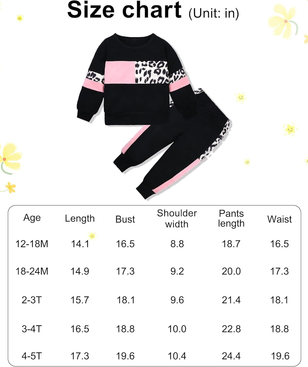 Girls' stylish knit sweater & pants set, great for winter fashion & playwear.
