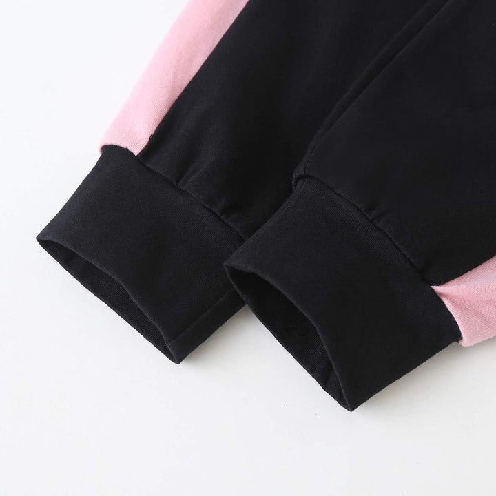 Playful toddler sweater & pants set, designed for warmth & kids fashion.