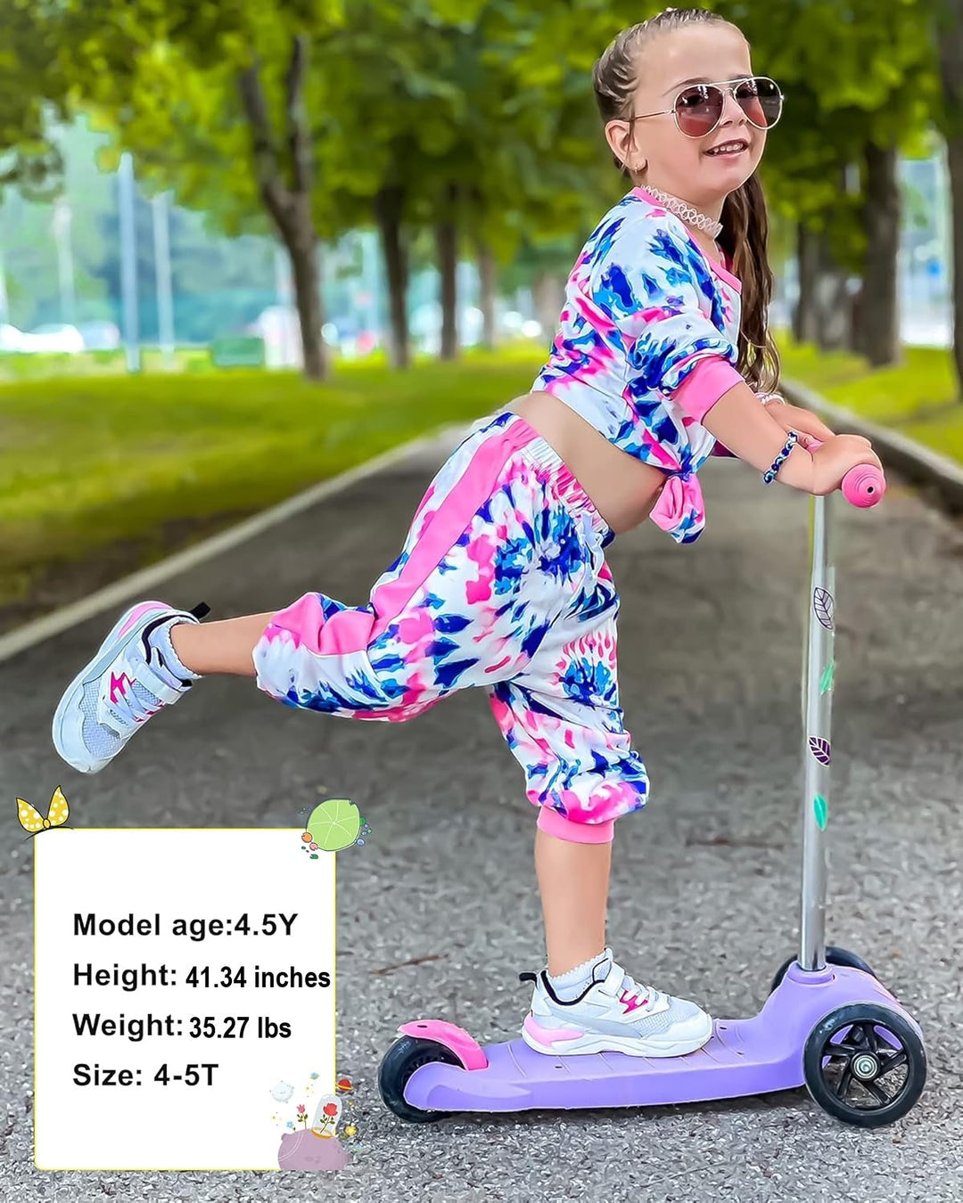 Adorable baby girl's sweater and pants, a complete warm outfit for playwear.
