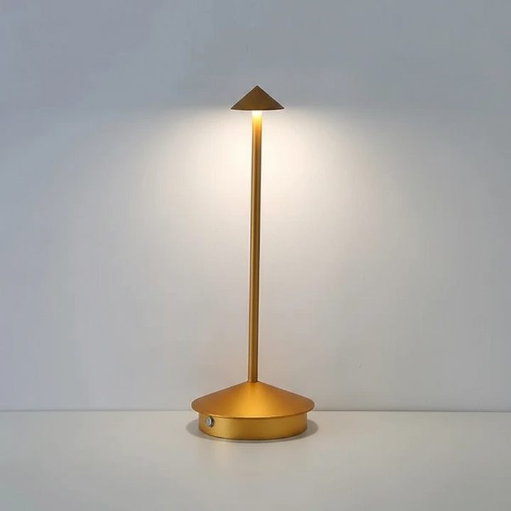 Versatile GlowArrow portable LED lamp for modern homes, perfect as a bedroom, living room or table light.