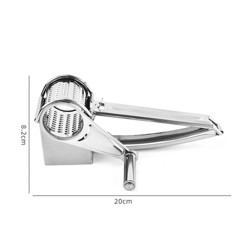 High-quality GRATE MOTION rotary shredder. Durable stainless steel design for all your grating needs.
