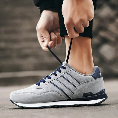 Athletic blue women's walking shoes, designed for comfort and everyday use. Lightweight with breathable upper.