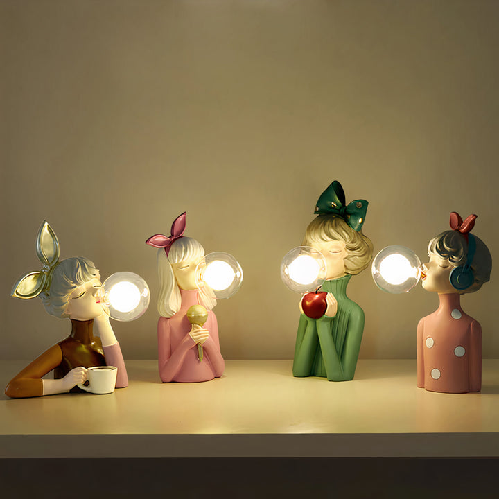 Handmade CraftGlow artistic table lamp with unique resin glass for stylish home decor.