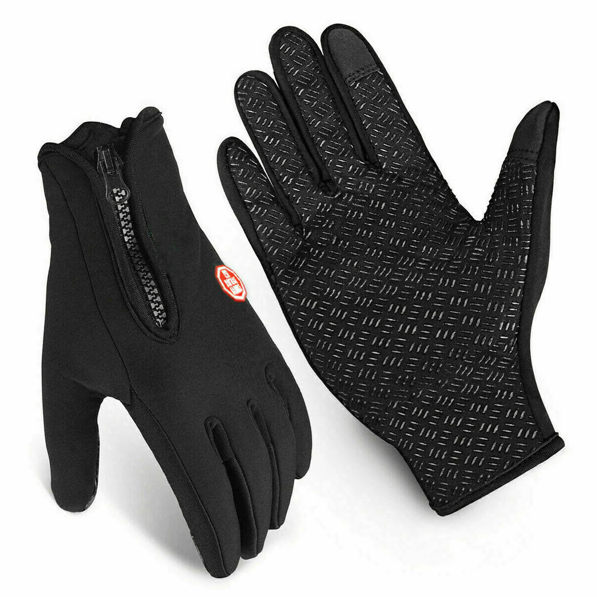 High-performance heated thermal gloves for skiing, cycling & winter sports, waterproof.