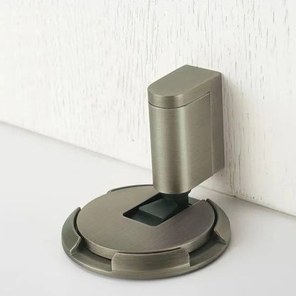 Heavy-duty door holder & adjustable door stopper for secure door control, home accessory.