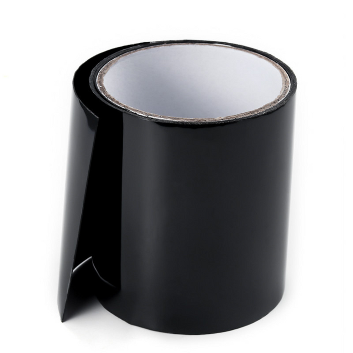 White heavy-duty waterproof repair tape, strong adhesive for instant leak sealing on boats, RVs, home.