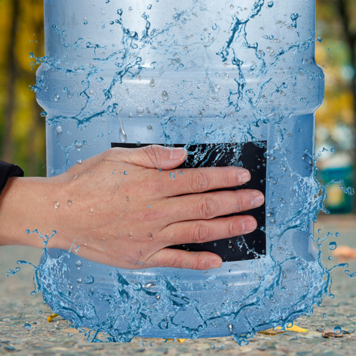 Emergency leak stop tape, heavy-duty & waterproof, for instant repairs on plumbing, inflatables, and tents.